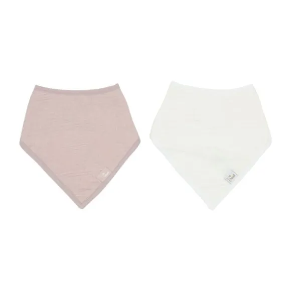 Jollein Slab Bandana Hydrofiel - Wild Rose / Oatmeal - 2 Stuks