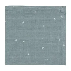 Jollein Twinkling Monddoekje - 3 Pack - 31 x 31 cm - Hydrofiel - Sea Green