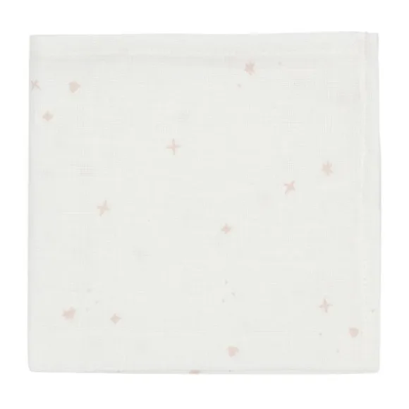 Jollein Twinkling Monddoekje - 3 Pack - 31 x 31 cm - Hydrofiel - Sea Green