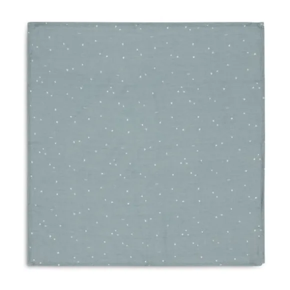 Jollein Twinkling Small Multidoek - 3 Pack - 70 x 70 cm - Hydrofiel - Sea Green