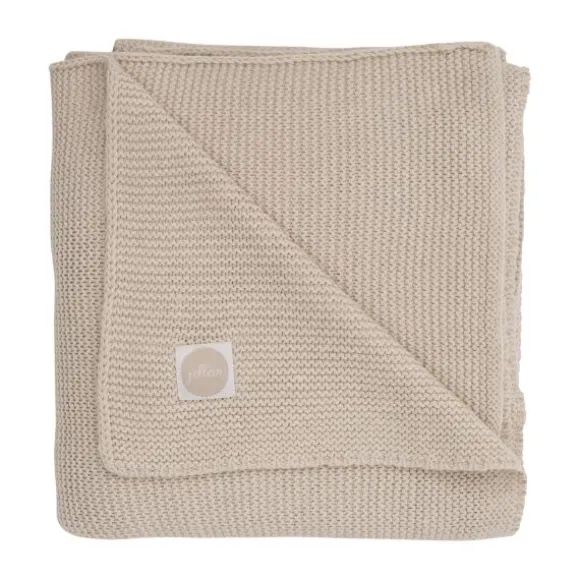 Jollein Voetenzak Autostoel Groep 0+ 3/5 Punts Basic Knit Nougat