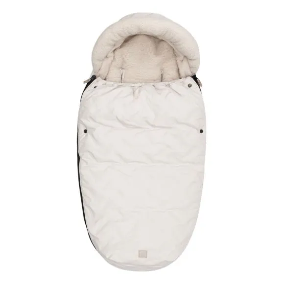 Jollein Voetenzak Buggy/Kinderwagen Embossed – Milky Coffee