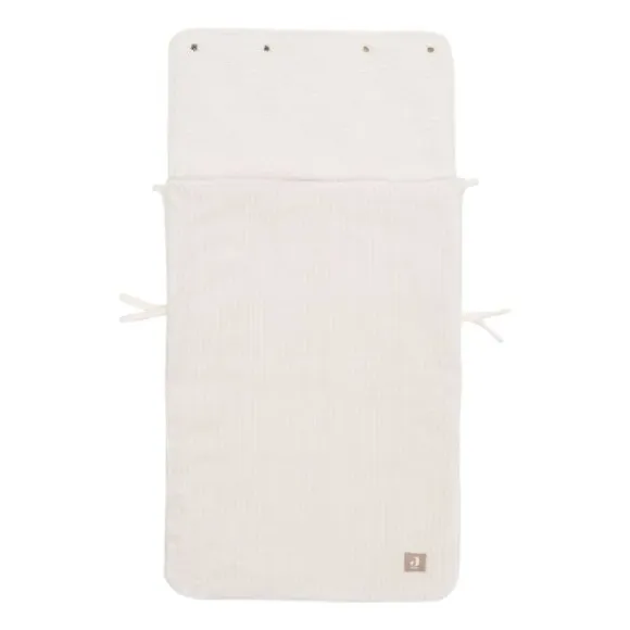 Jollein Voetenzak Groep 0+ 3/5 punts gordel - Basic Knit - Wild Rose