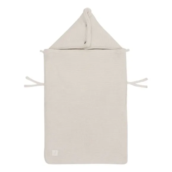 Jollein Voetenzak Groep 0+ 3/5 punts gordel - Basic Knit - Wild Rose