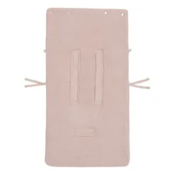 Jollein Voetenzak Groep 0+ 3/5 punts gordel - Basic Knit - Wild Rose