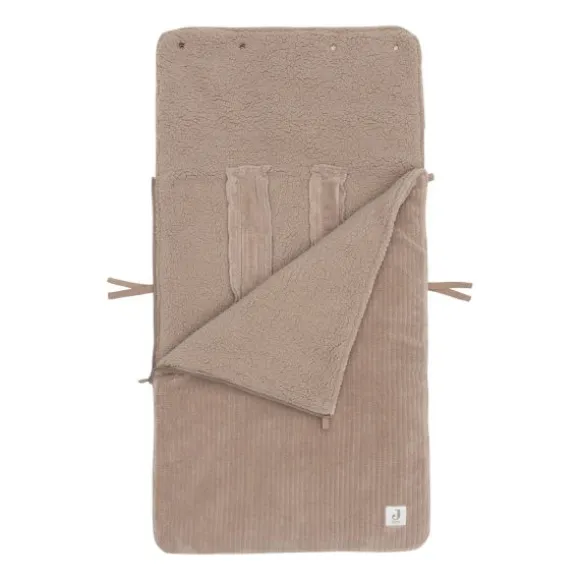 Jollein Voetenzak Groep 0+ 3/5 punts gordel - Basic Knit - Wild Rose