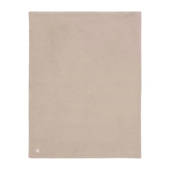 Jollein Wiegdeken Basic Knit Olive Green/Fleece 75 x 100 cm