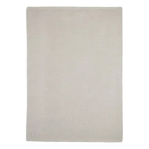 Jollein Wiegdeken Basic Knit Nougat/Fleece 75 x 100 cm