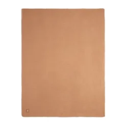 Jollein Wiegdeken Basic Knit Nougat/Fleece 75 x 100 cm