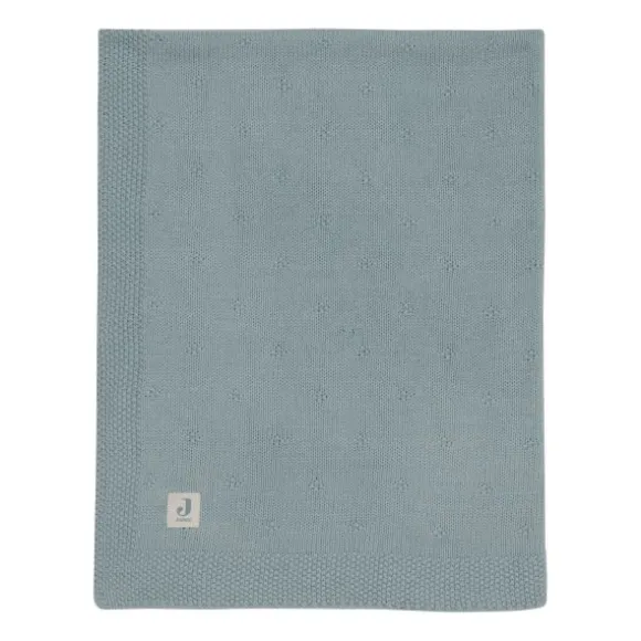 Jollein Wiegdeken Cosy Knit Sea Green 75 x 100 cm