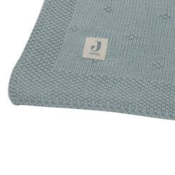 Jollein Wiegdeken Cosy Knit Sea Green 75 x 100 cm