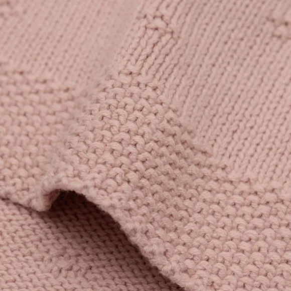 Jollein Wiegdeken Cosy Knit Sea Green 75 x 100 cm