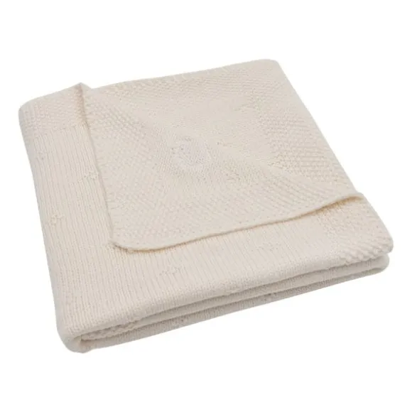 Jollein Wiegdeken Cosy Knit Sea Green 75 x 100 cm