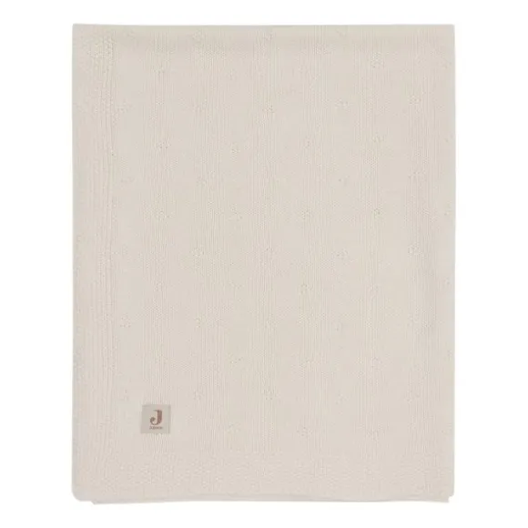 Jollein Wiegdeken Cosy Knit Sea Green 75 x 100 cm