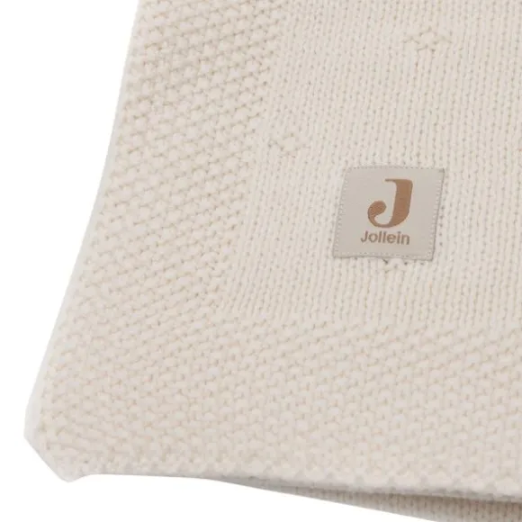 Jollein Wiegdeken Cosy Knit Sea Green 75 x 100 cm