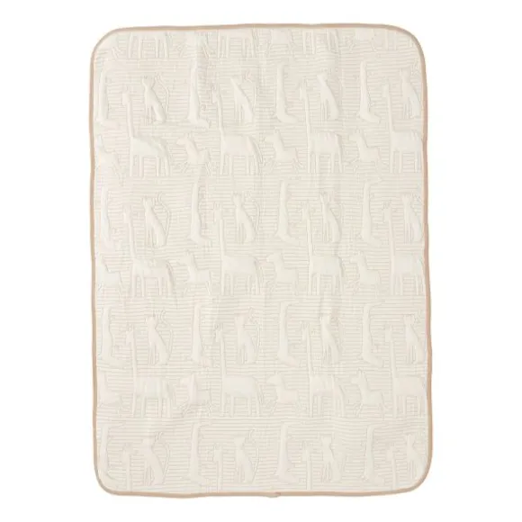 Jollein Wiegdeken Jungle Jambo Biscuit / Oatmeal 75 x 100 cm
