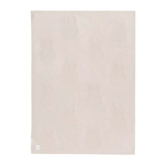 Jollein Wiegdeken Miffy Nougat 75 x 100 cm