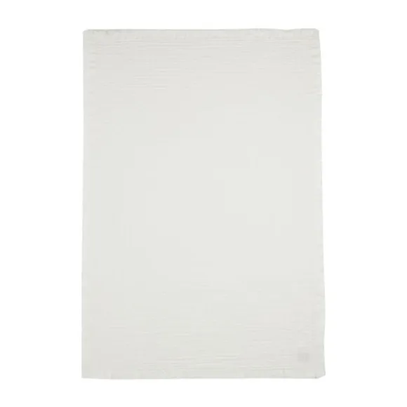 Jollein Wiegdeken Muslin Fringe Ivory 75 x 100 cm