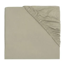 Jollein Wieghoeslaken Jersey Olive Green 40/50 x 80/90 cm 2-Pack