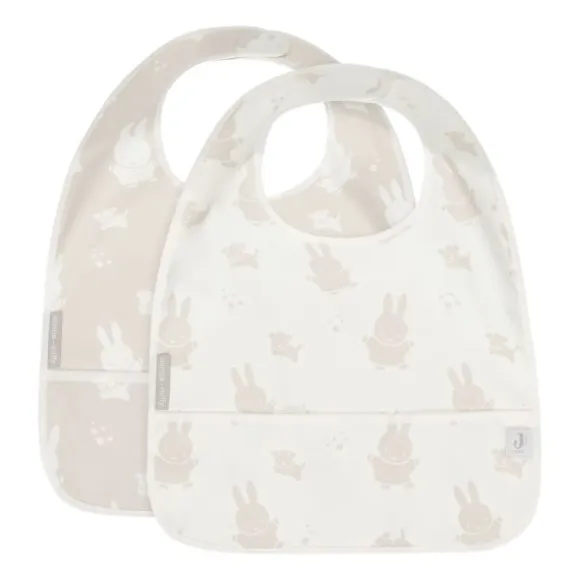 Jollein Wieghoeslaken Jersey Happy Miffy Nougat 40/50 x 80/90 cm