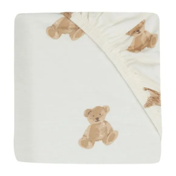 Jollein Wieghoeslaken Jersey 40 x 80/90 cm Teddy Bear