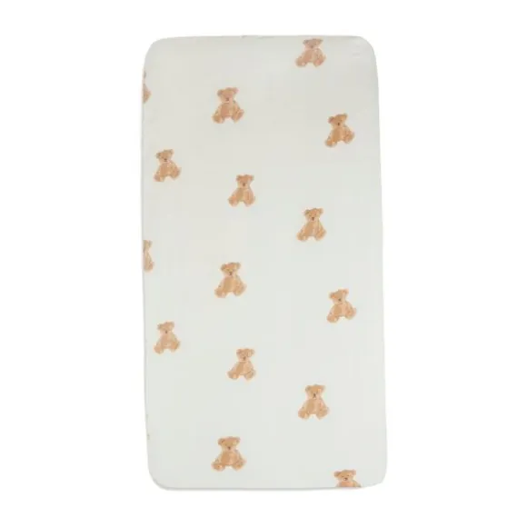 Jollein Wieghoeslaken Jersey 40 x 80/90 cm Teddy Bear