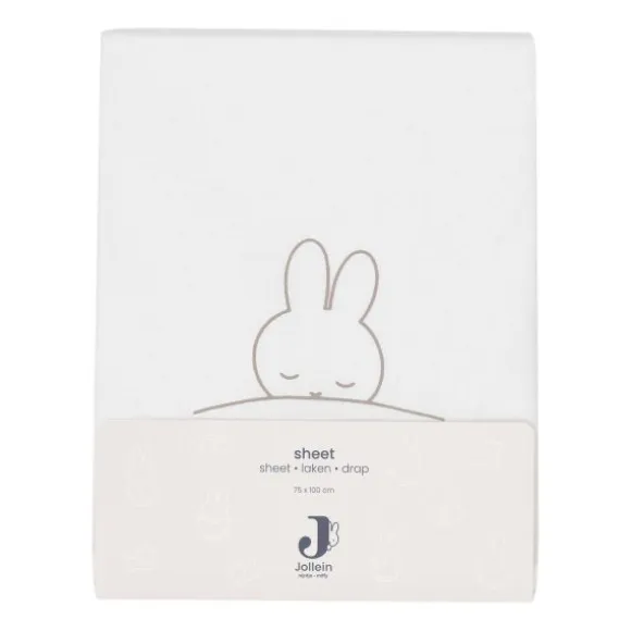 Jollein Wieglaken Sleepy Miffy Funghi 75 x 100 cm