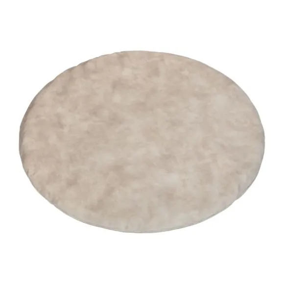 Kidsmill Boxmatras Hoes Rond 90 Velours Natural