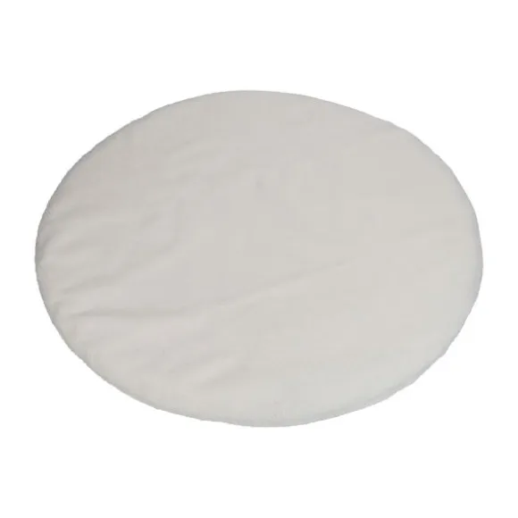 Kidsmill Boxmatras Hoes Rond 90 Velours Natural
