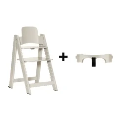 Kidsmill Up! Kinderstoel Incl. Houten Babyset - Oatmeal
