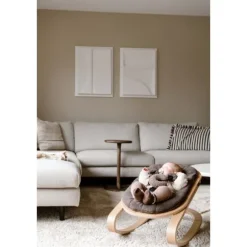Kidsmill Up! Kinderstoel Incl. Houten Babyset - Oatmeal