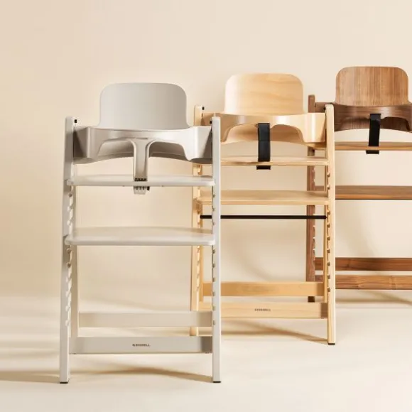 Kidsmill Up! Kinderstoel Incl. Houten Babyset - Oatmeal