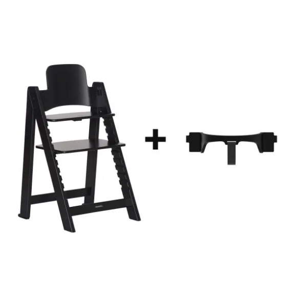 Kidsmill Up! Kinderstoel Incl. Houten Babyset - Oatmeal