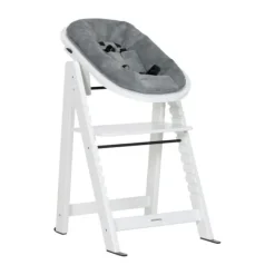 Kidsmill Up! Kinderstoel Incl. Kunststof Babyset Oatmeal - Beuken Zwart
