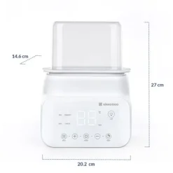 Kikkaboo Dubbele Flesverwarmer 4 in 1 Handy Mint
