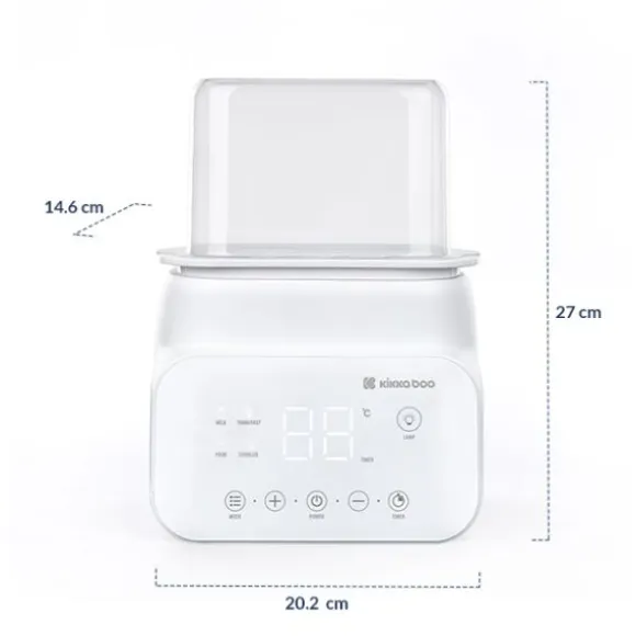 Kikkaboo Dubbele Flesverwarmer 4 in 1 Handy Mint