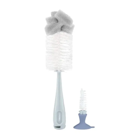 Kikkaboo Flessenborstel 2 in 1 Blauw