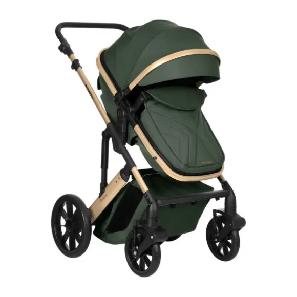 Kikkaboo Kinderwagen 3 in 1 Darling Leger Groen