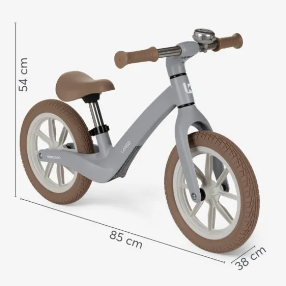 Kikkaboo Loopfiets Lanser grijs