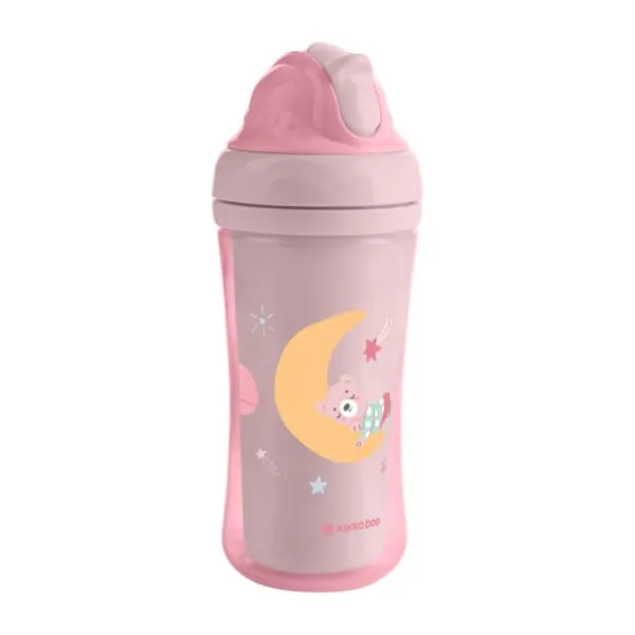 Kikkaboo Maan Beker Met Siliconen Rietje - 220ml - Mint