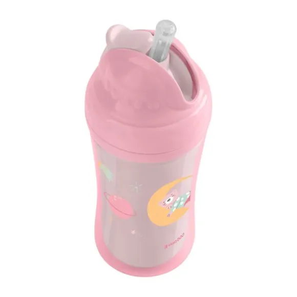 Kikkaboo Maan Beker Met Siliconen Rietje - 220ml - Mint