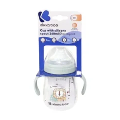 Kikkaboo Savanna Beker Met Siliconen tuit - 240ml - Mint