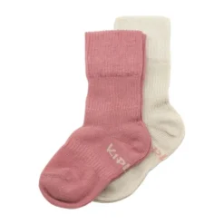 KipKep Blijf-Sokjes Dusty Clay   12-18mnd 2-Pack 12-18 maanden