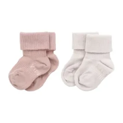 KipKep Blijf-Sokjes Dusty Clay 12-18mnd 2-Pack 12-18 maanden