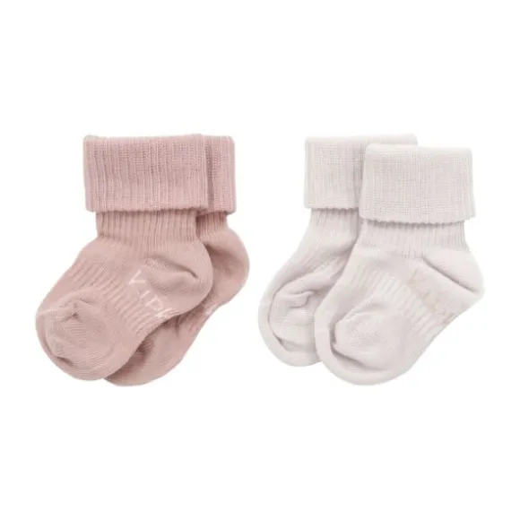 KipKep Blijf-Sokjes Dusty Clay 12-18mnd 2-Pack 12-18 maanden