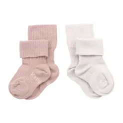 KipKep Blijf-Sokjes Dusty Clay 12-18mnd 2-Pack 12-18 maanden