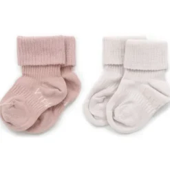 KipKep Blijf-Sokjes Dusty Clay 12-18mnd 2-Pack 12-18 maanden