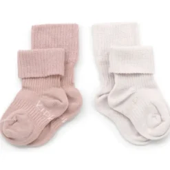 KipKep Blijf-Sokjes Dusty Clay 12-18mnd 2-Pack 12-18 maanden
