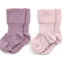 KipKep Blijf-Sokjes Dusty Clay 12-18mnd 2-Pack 12-18 maanden