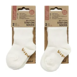 KipKep Blijf-Sokjes Dusty Clay 12-18mnd 2-Pack 12-18 maanden
